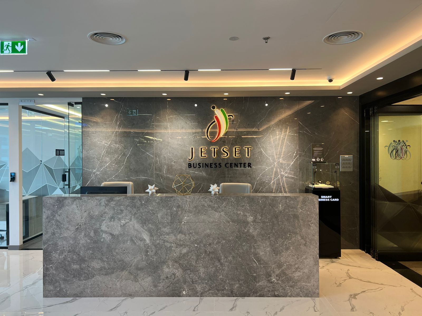 Reception desk